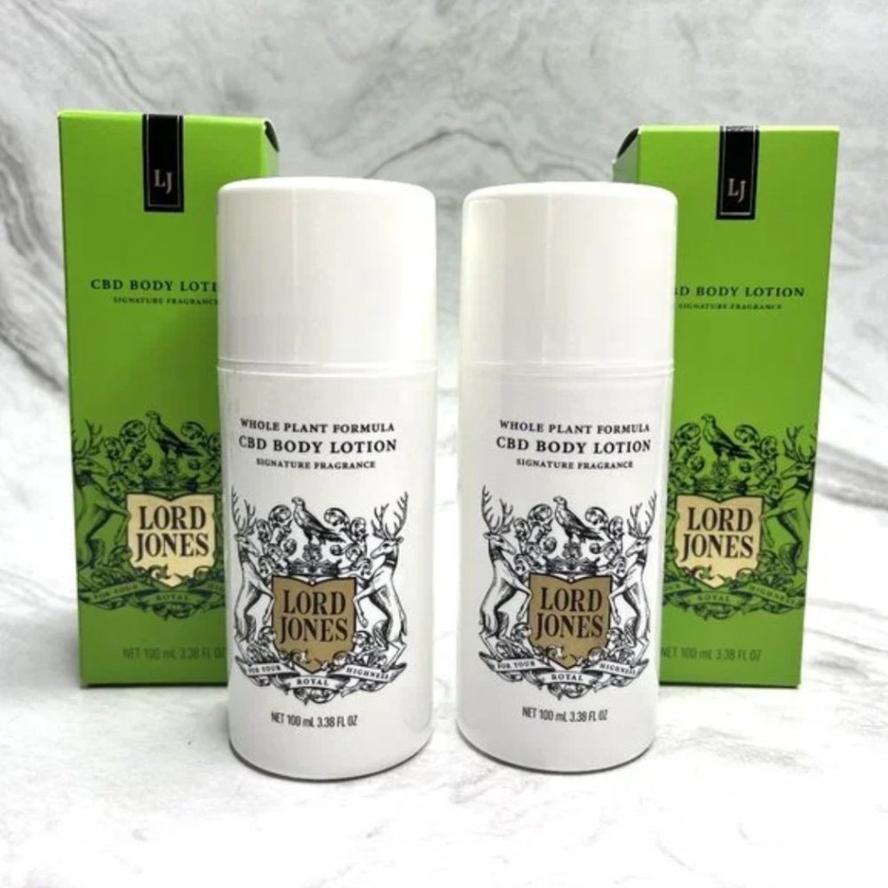 2x Lord Jones Signature Body Lotion